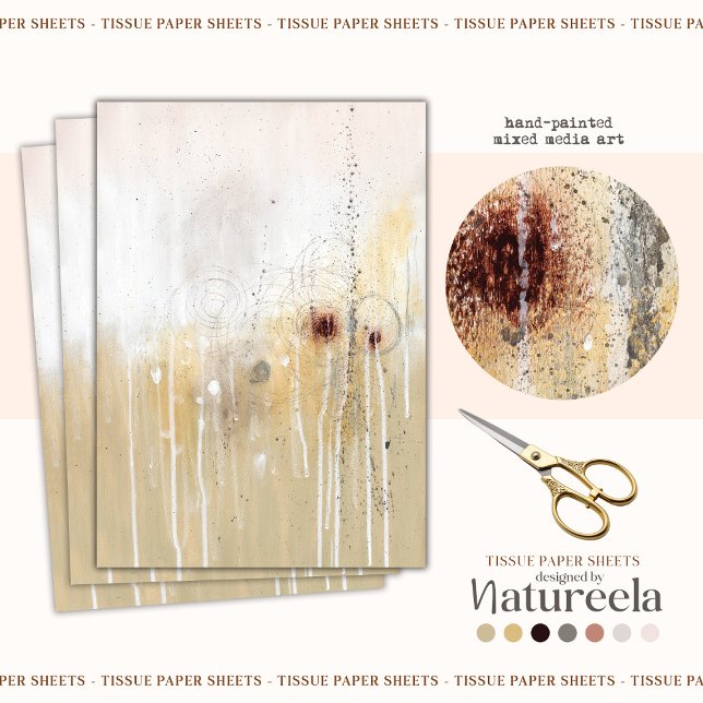 Modern Elegant Pattern Abstract Tissue Paper (Creator Uploaded)