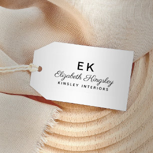 Modern Elegant Personalized Name and Business Self-inking Stamp