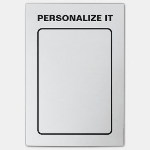 Modern Elegant Personalized Versatile Post-it Notes
