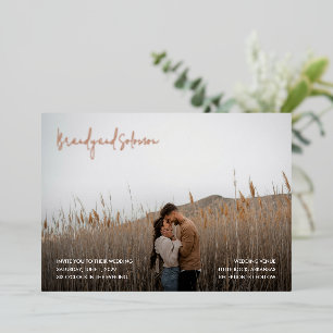 Modern Elegant Photo Wedding