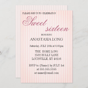 Modern, Elegant Pink Save The Date
