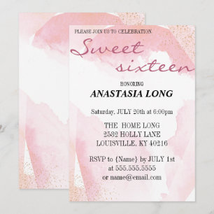 Modern, Elegant Pink Save The Date