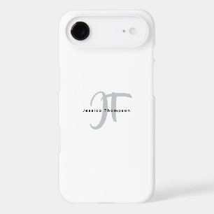 Modern Elegant Plain Professional Name Monogram