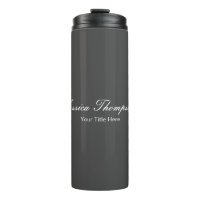 Modern Elegant Plain Simple Professional Grey