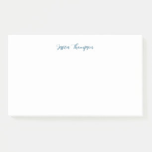 Modern Elegant Plain Simple Professional Post-it Notes