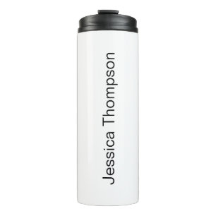 Modern Elegant Plain Simple Professional Thermal Tumbler