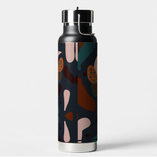Modern Elegant Rustic Boho Water Bottle