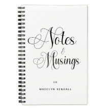 Modern Elegant Script Calligraphy Personalized