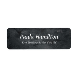 Modern Elegant Script Grey Texture Feminine Style