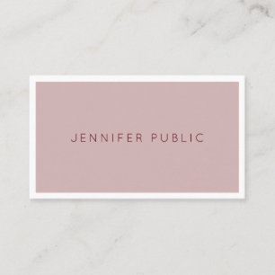 Modern Elegant Simple Design Trend Colours Templat Business Card