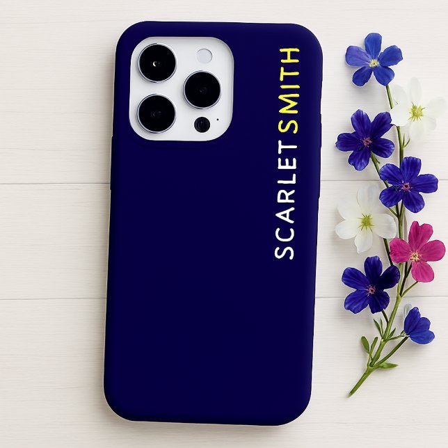 Modern elegant simple minimalist   Case-Mate iPhone case (Creator Uploaded)