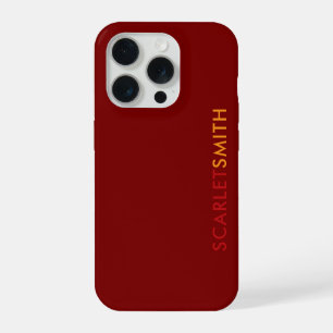 Modern elegant simple minimalist   iPhone 15 pro case