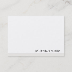 Modern Elegant Simple Template Professional Business Card