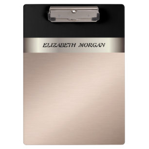 Modern Elegant ,Staylish,Striped-Personalized Clipboard