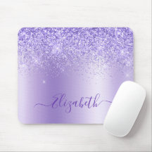 Modern Elegant Stylish Purple Glitter