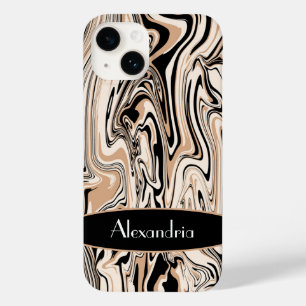 Modern Elegant Stylish Watercolor Personalize Case-Mate iPhone 14 Case