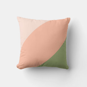 Modern Elegant Trend Colours Harmony Template Chic Throw Pillow