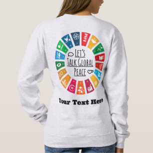 Modern Elegant Trendy Custom Motivational Gifts Sweatshirt