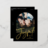 Modern elegant trendy typography black 1 photo