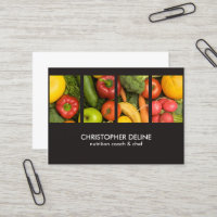 Modern Elegant Vegetables Photo Nutritionist Chef