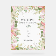 Modern Elegant Wedding  Welcome 