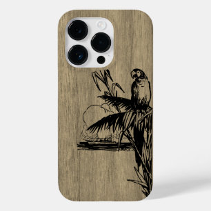 Modern elegant wood personalized - wooden Case-Mate iPhone 14 pro case