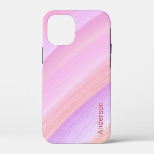 Modern Eligant Retro Line Monogram iPhone 12 Mini Case