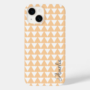 Modern Eligant Retro Line Monogram Case-Mate iPhone 14 Case