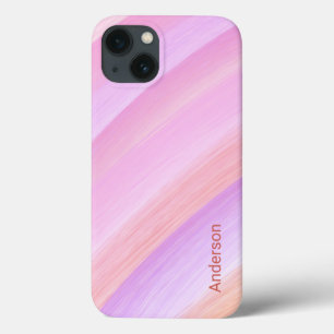 Modern Eligant Retro Line Monogram iPhone 13 Case