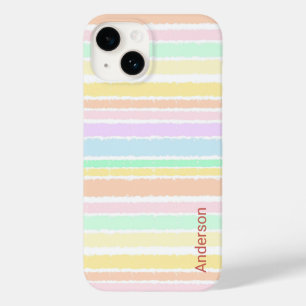 Modern Eligant Retro Line Monogram Case-Mate iPhone 14 Case
