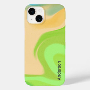 Modern Eligant Retro Line Monogram Case-Mate iPhone 14 Case