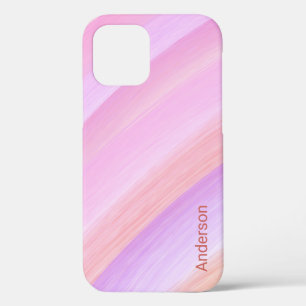 Modern Eligant Retro Line Monogram iPhone 12 Pro Case