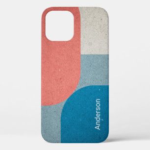 Modern Eligant Retro Line Monogram iPhone 12 Pro Case