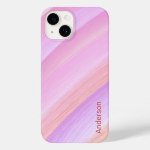 Modern Eligant Retro Line Monogram Case-Mate iPhone 14 Case
