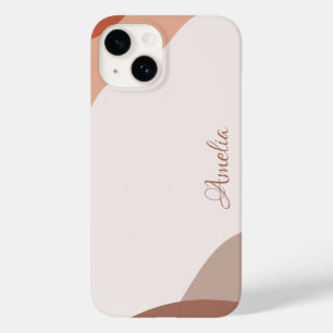 Modern Eligant Retro Line Monogram Case-Mate iPhone 14 Case