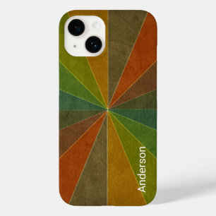 Modern Eligant Retro Line Monogram Case-Mate iPhone 14 Case