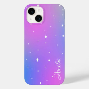 Modern Eligant Retro Line Monogram Case-Mate iPhone 14 Case