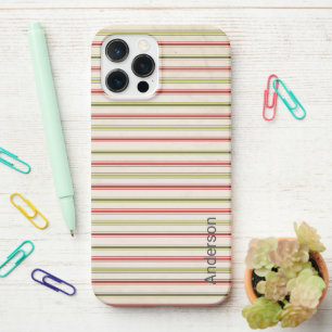 Modern Eligant Retro Line Monogram iPhone 12 Pro Max Case