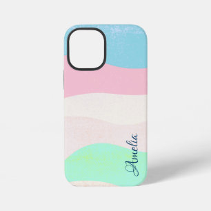 Modern Eligant Retro Line Monogram iPhone 12 Mini Case