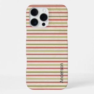 Modern Eligant Retro Line Monogram iPhone 16 Pro Max Case