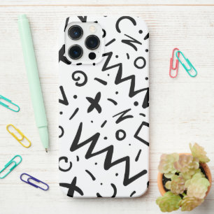 Modern Eligant Retro Line Monogram iPhone 12 Pro Max Case