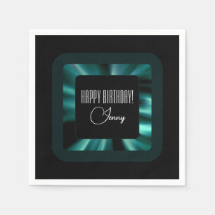 Modern Emerald Green  Napkin