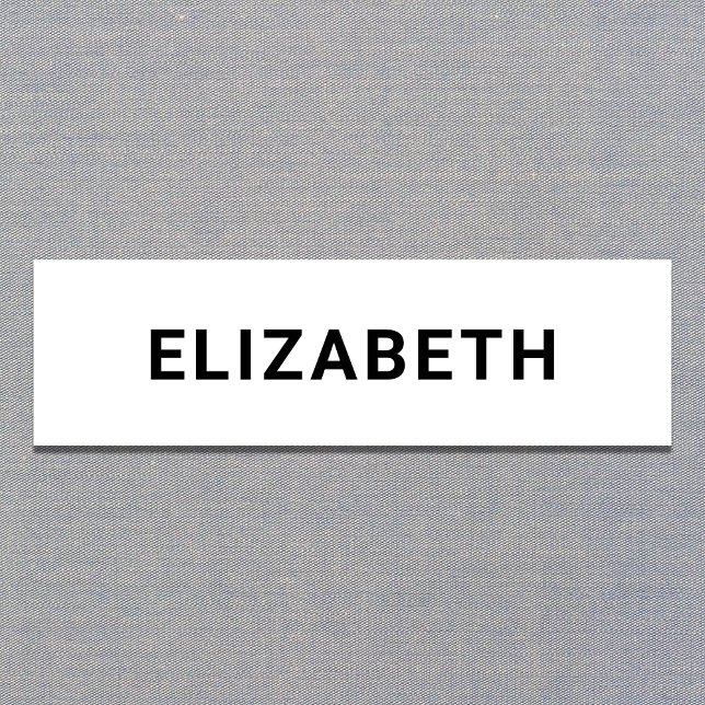 Modern Employee Name Tag (Creator Uploaded)
