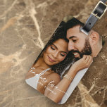 Modern Endless Love Personalized Photo Gift Luggage Tag<br><div class="desc">Keep memories in timeless,  endless love with this modern-script photo luggage tag. A perfect keepsake gift for all occasions,  including the Christmas holiday season.</div>