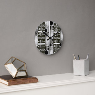 Modern Ethnic Wall Clock