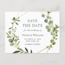 Juniper Green Watercolor A7 5x7 Wedding Invitation Envelope