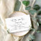 Modern Eucalyptus Greenery Wedding RSVP Card