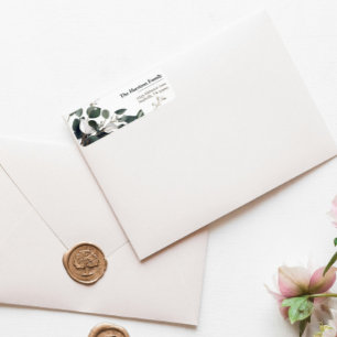 Modern Eucalyptus Wedding Address