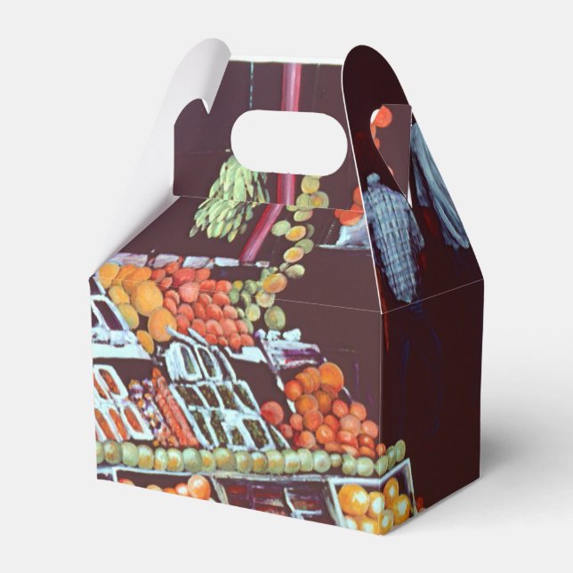 Modern Face on a Timeless Commerce, Jericho Favor Box (Front Side)