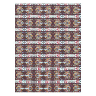 Modern Face on a Timeless Commerce, Jericho Tablecloth